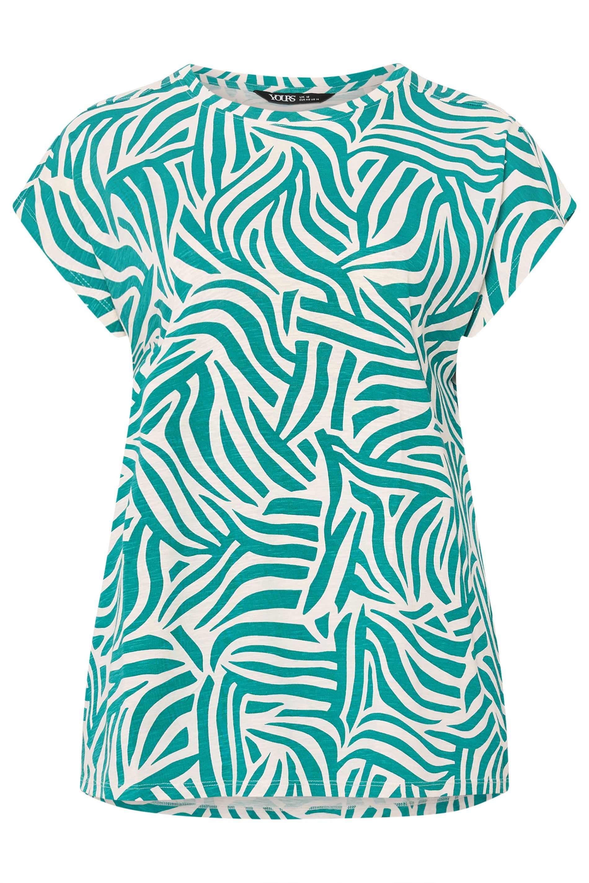 Yours Zebra Print T-Shirt