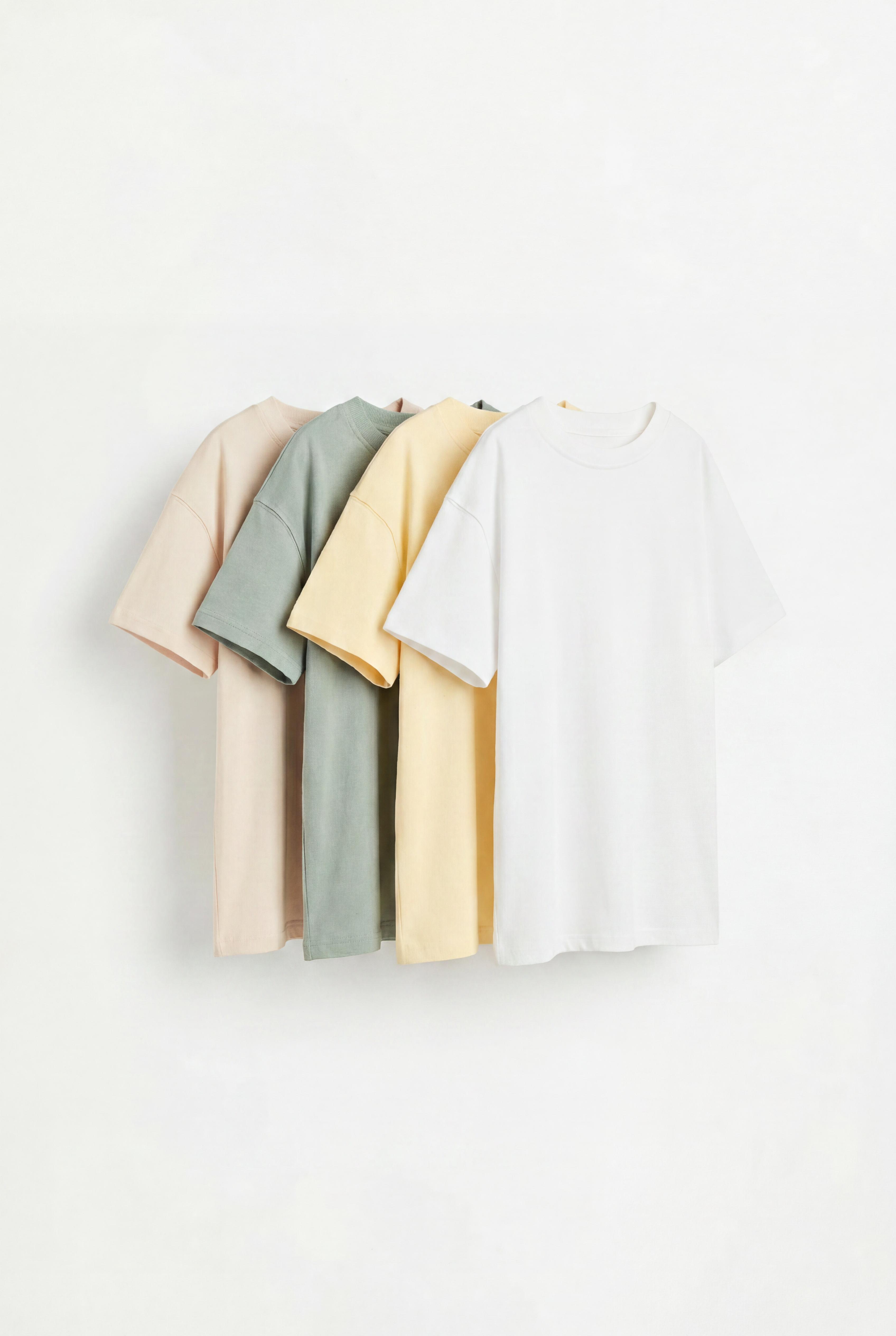 Pack 2 camisetas lisas