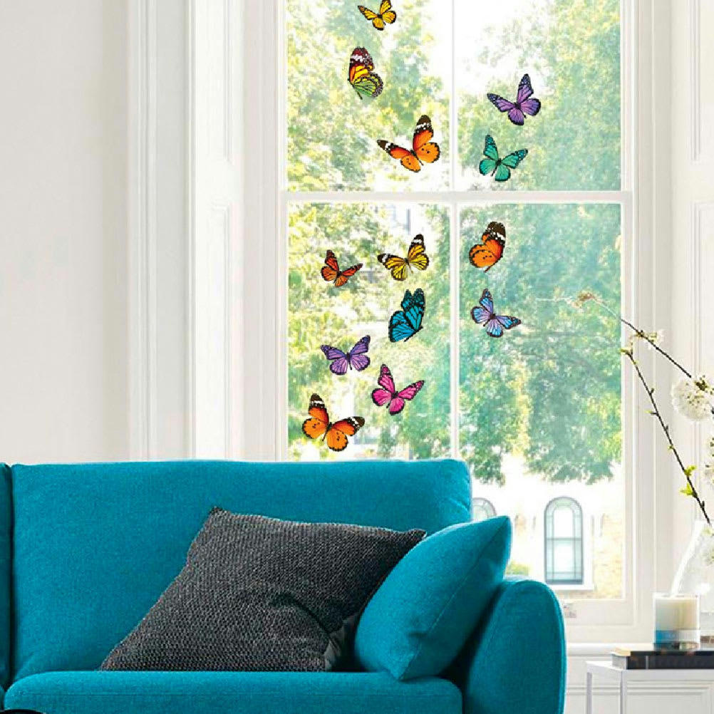 - Adhésifs de vitres papillons