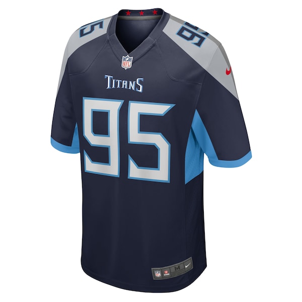 Kyle Peko Tennessee Titans Nike Team Game Jersey -  Navy