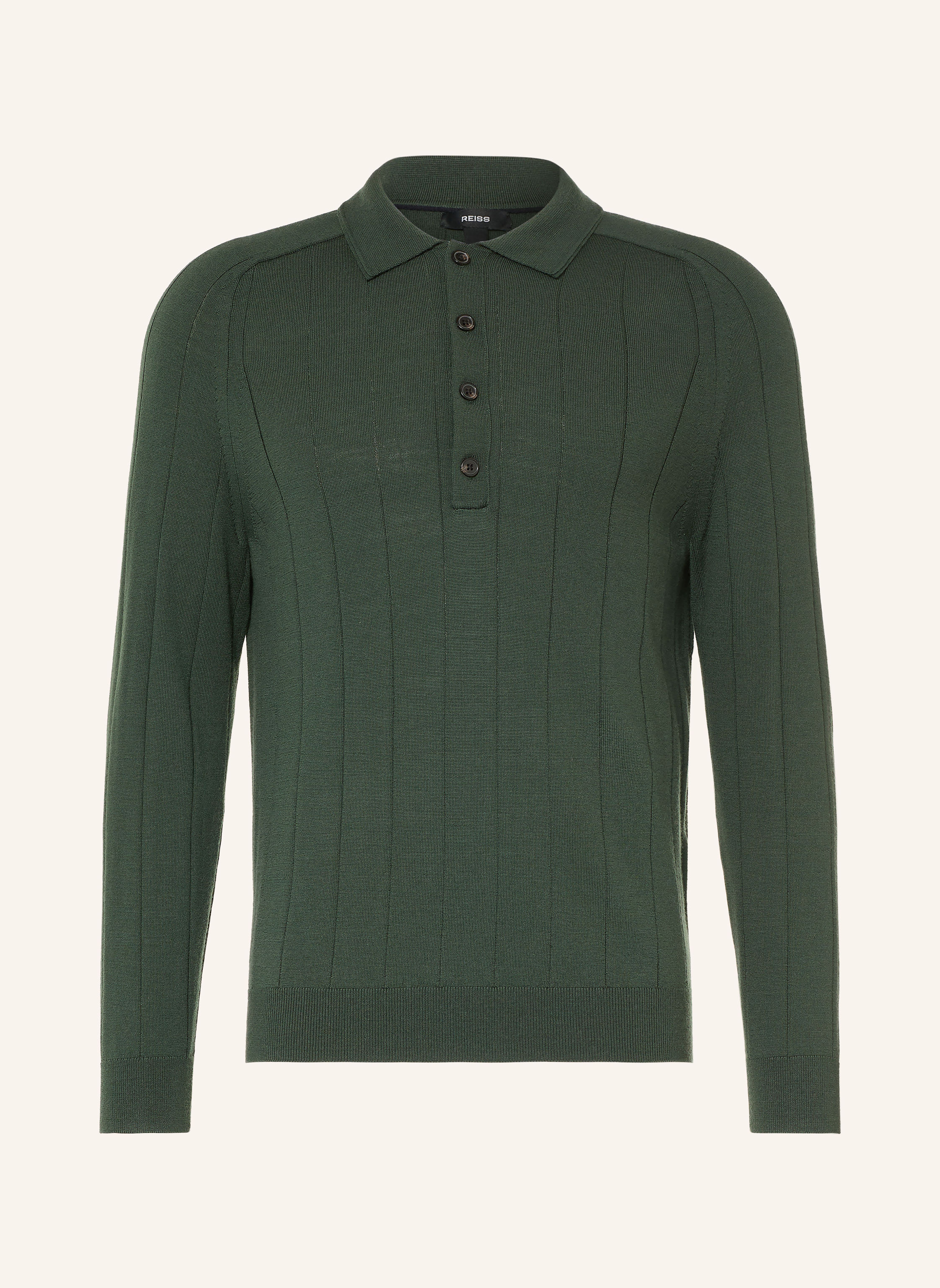 REISS Strick-Poloshirt GREYSON