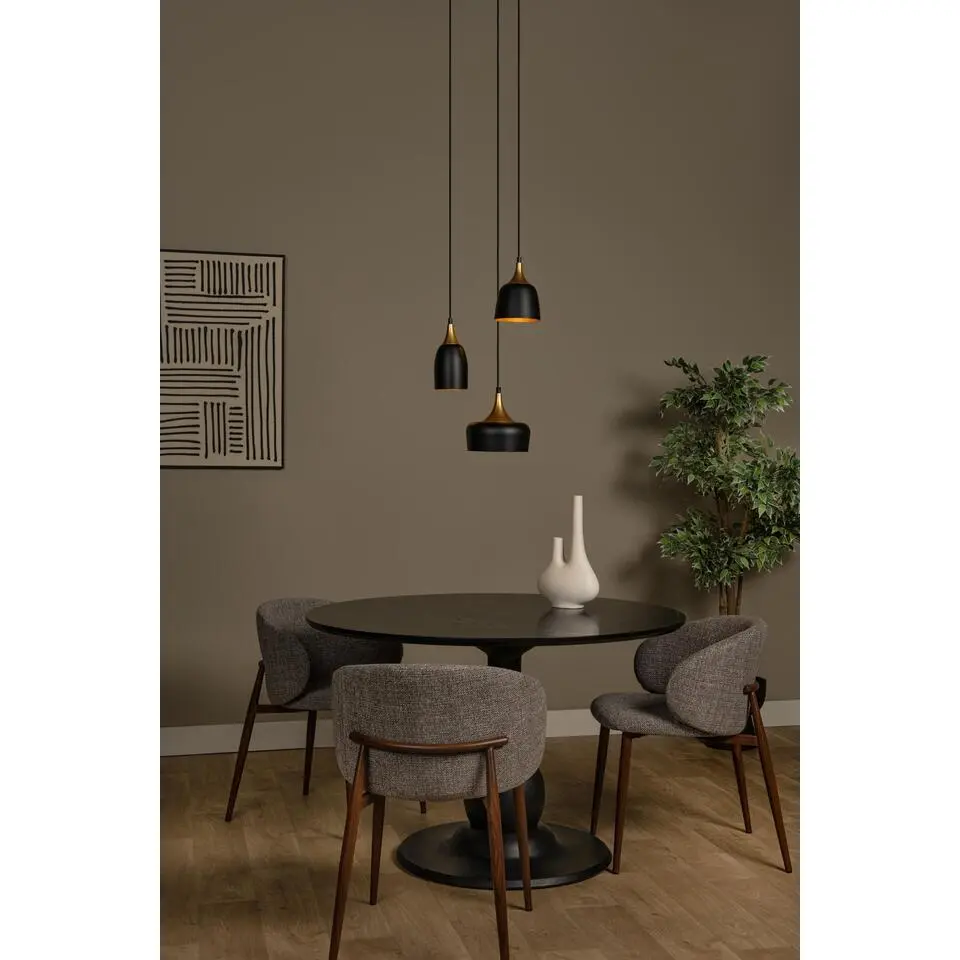 Lucide CHAYANNE Hanglamp - Zwart
