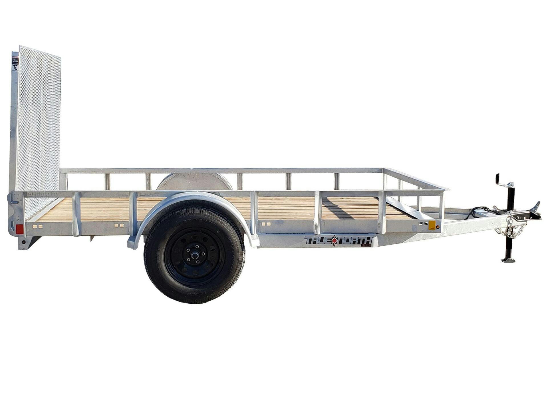 True North 60-in x 10-ft Galvanized Utility Trailer