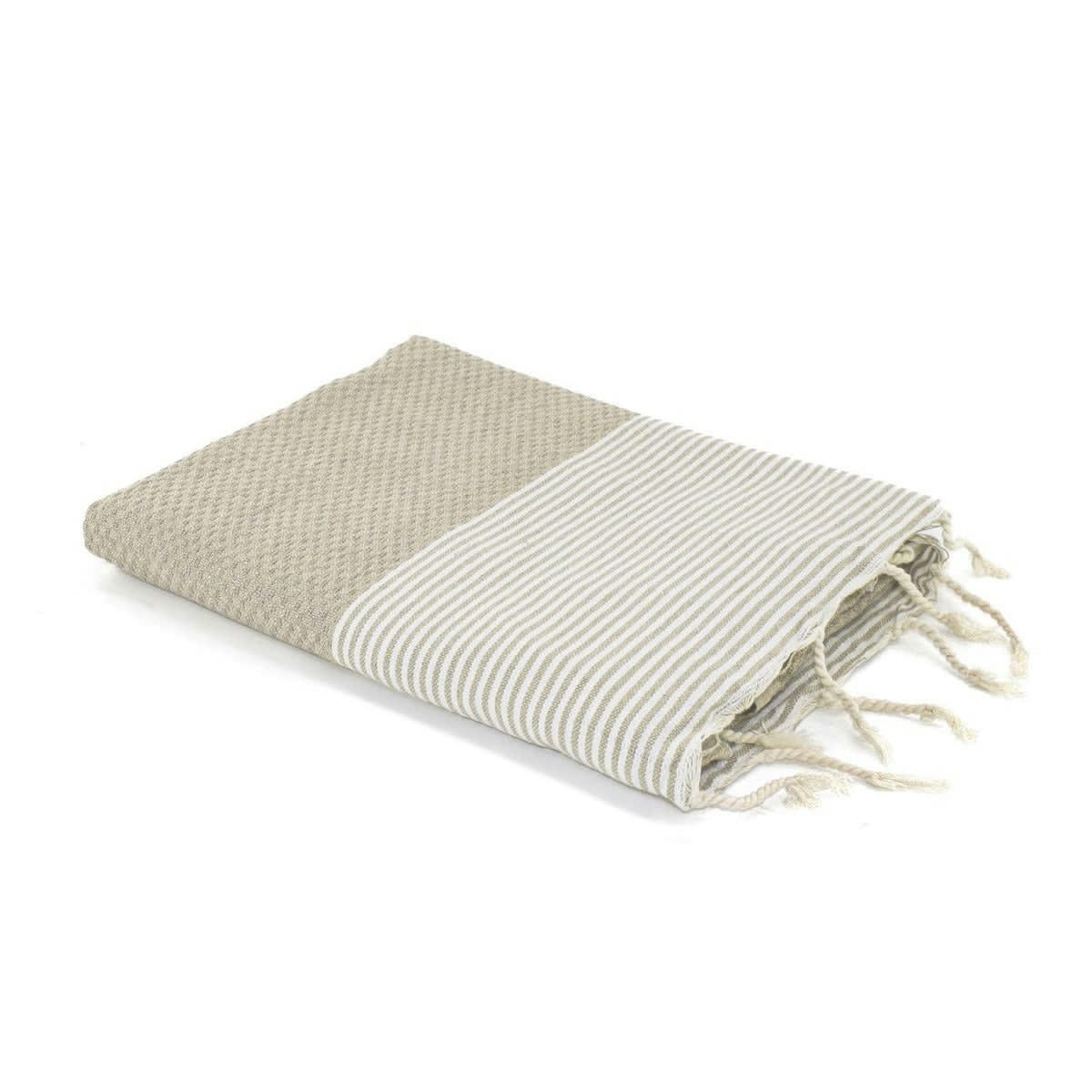 IBIZA - Fouta coton  100x200 beige