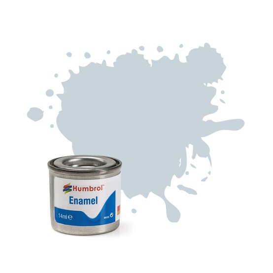 Humbrol 27002 Polished Aluminium Enamel Metalcote Paint 14ml