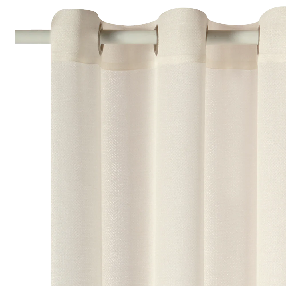 4MURS Voilage SCHIAPA coloris ivoire 140 x 240 cm