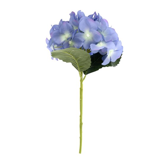 Soft Blue Short Stem Hydrangea 36cm