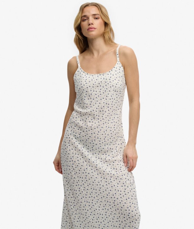 Printed Cami Maxi Dress