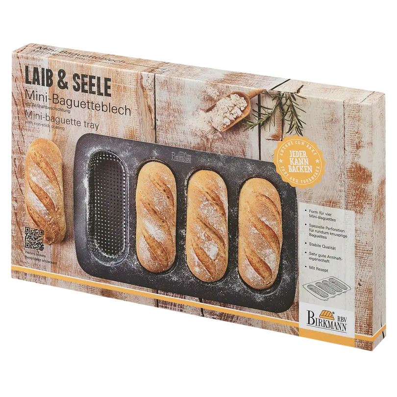 Mini-Baguetteblech Laib & Seele