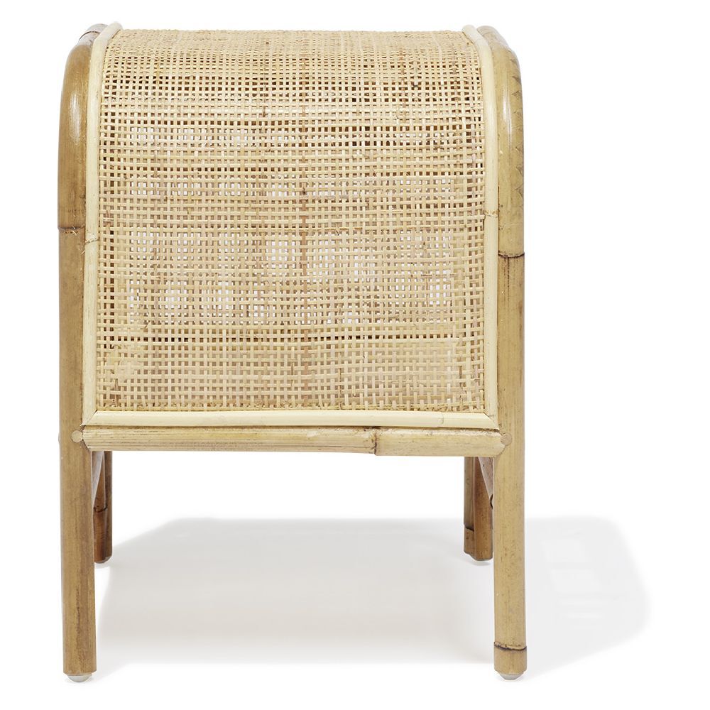Chevet Malang rotin naturel - L40xP35xH45 cm