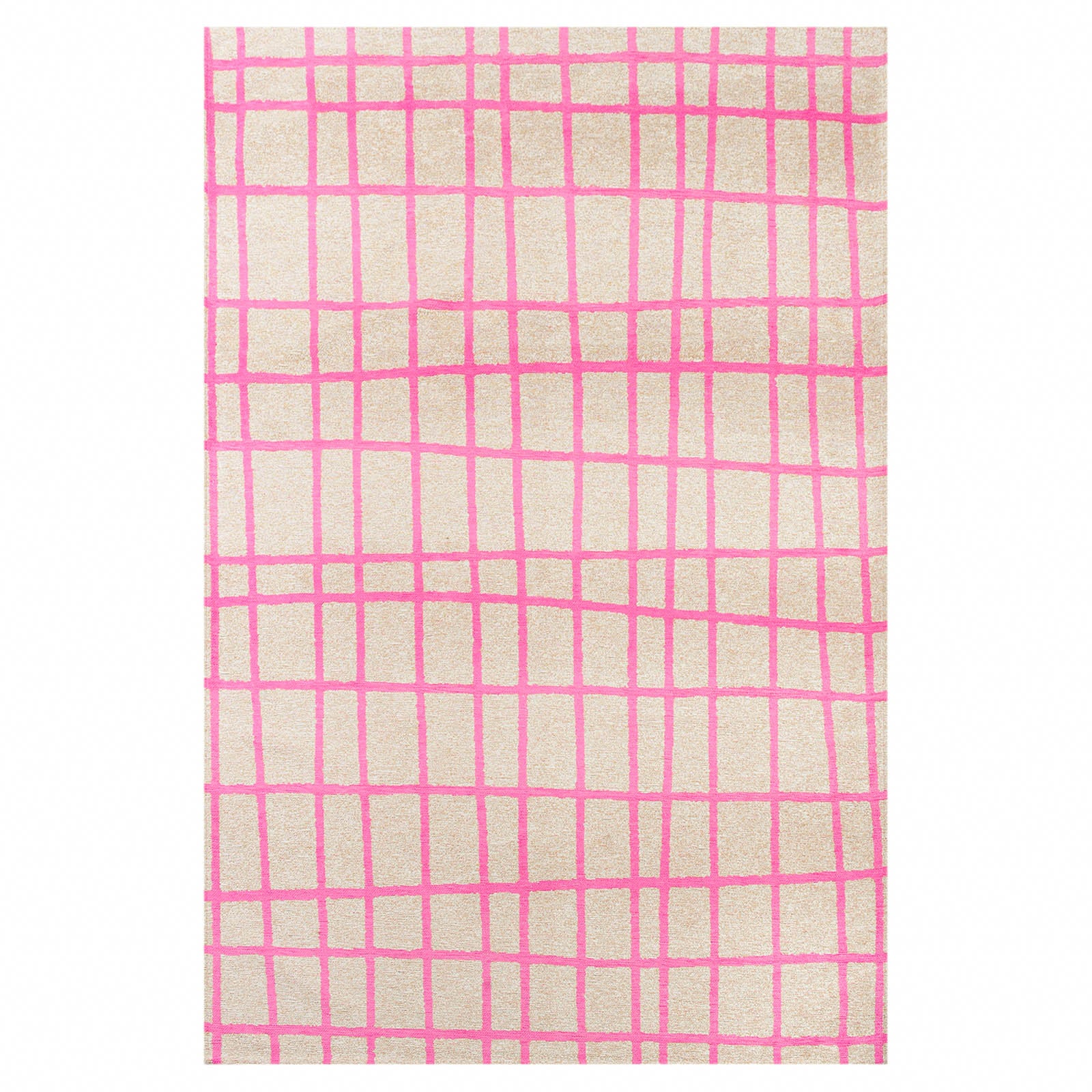 Lola&Moi vloerkleed Hot Pink - roze - 140x200cm