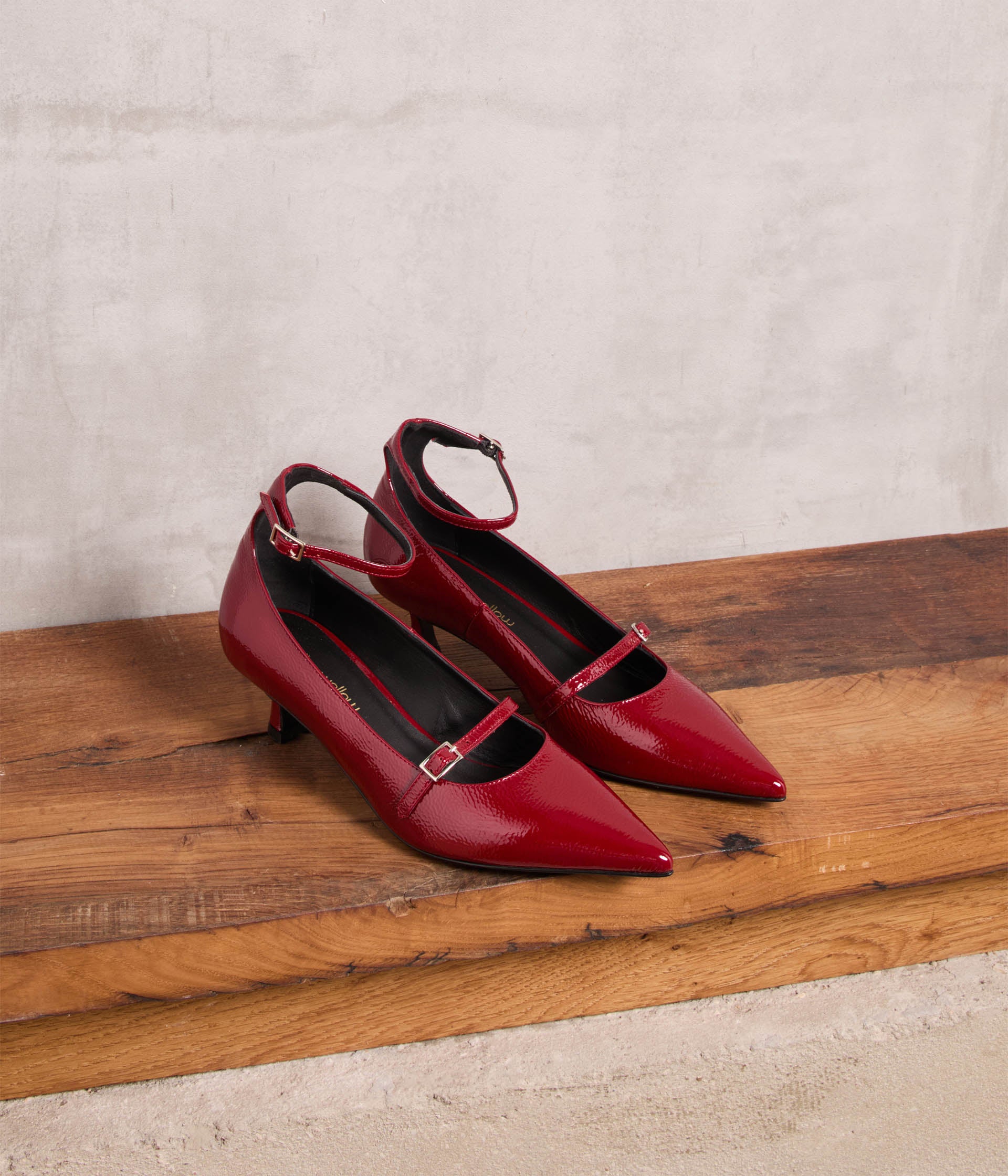 Escarpins vernis rouges Ludovica