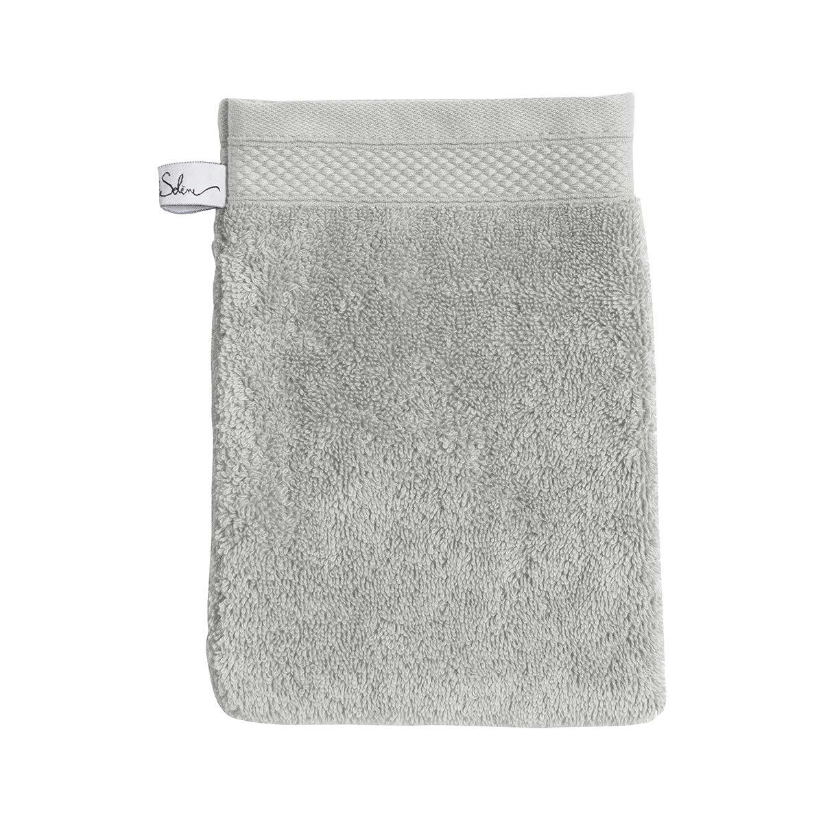 PÉTALE - Gant de toilette coton perle 16x22 cm