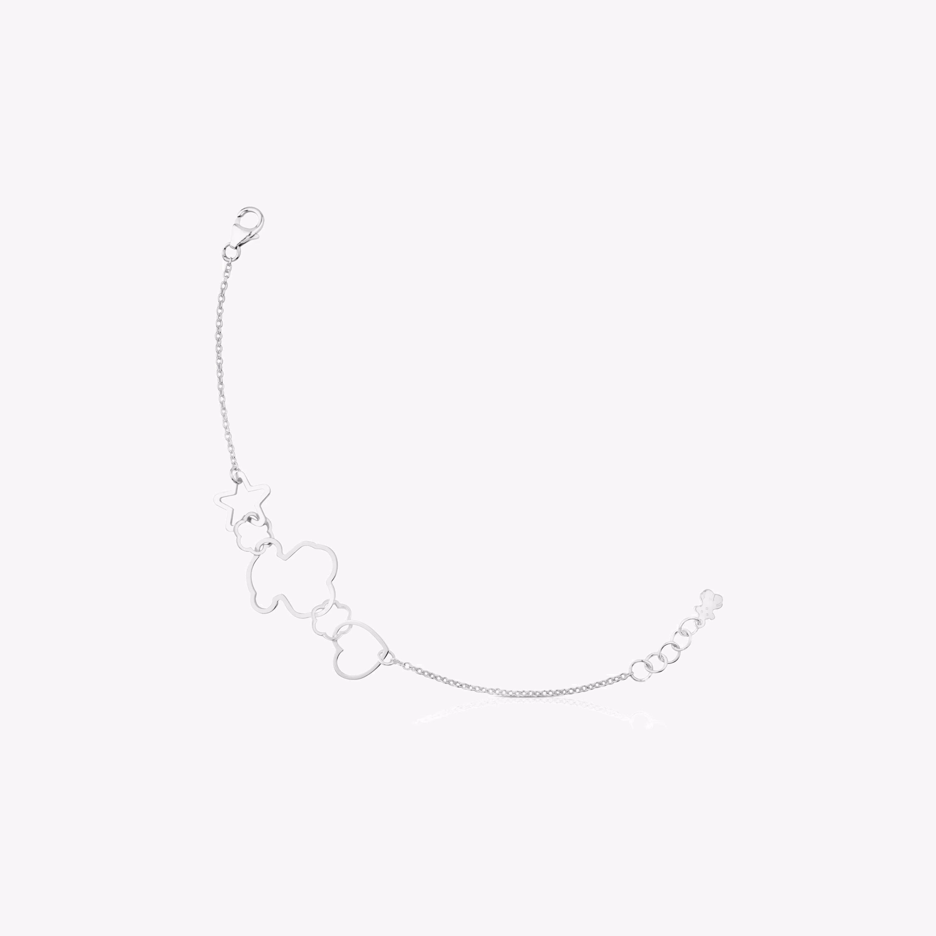 Pulsera de plata New Silueta