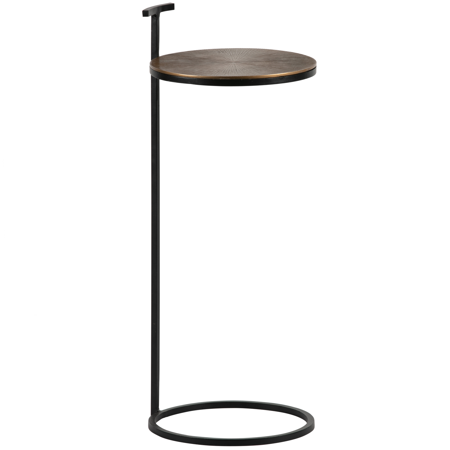 WOOOD bijzettafel Position - Metaal - Antique Brass - 64x26x26