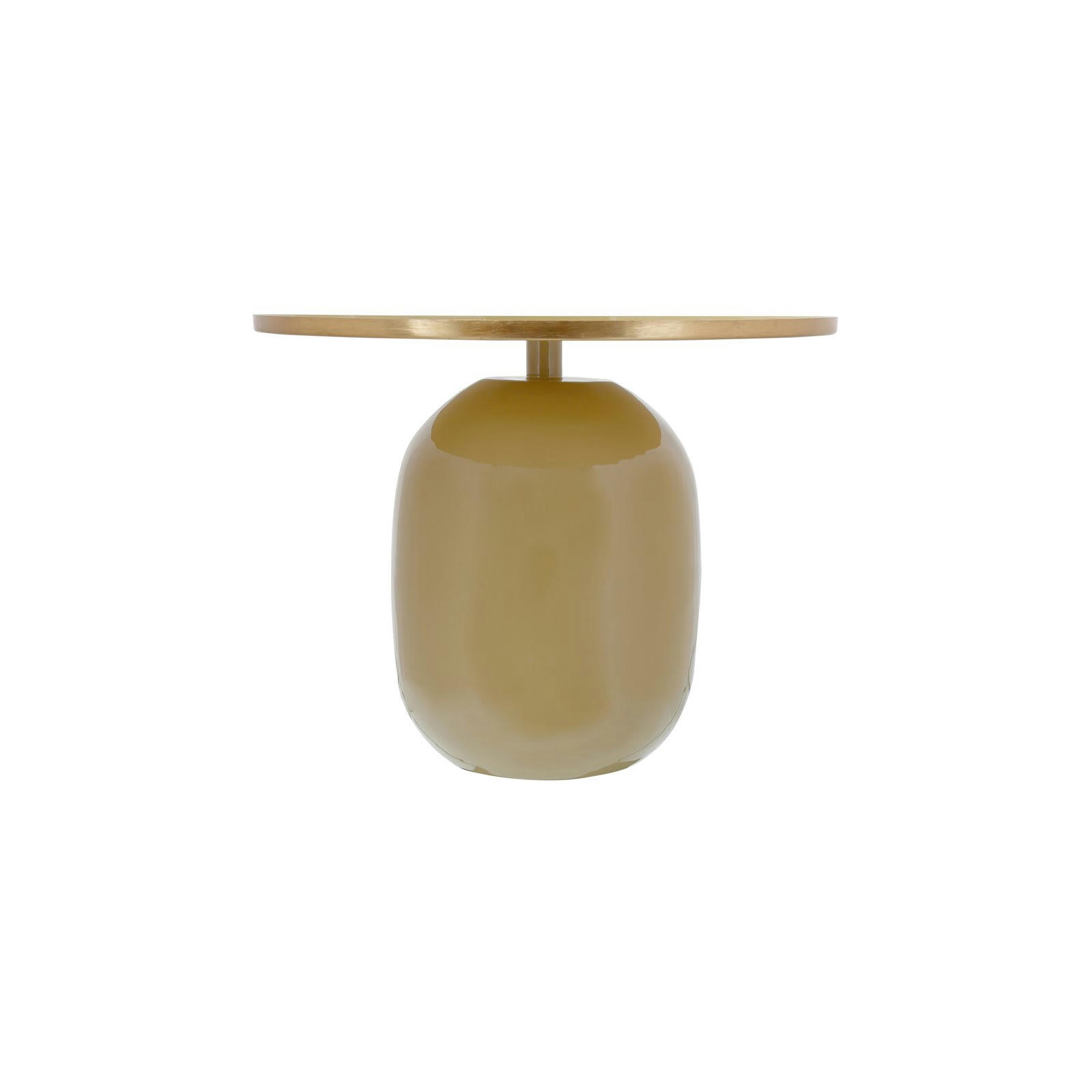 ART DÉCO 525 - Table d'appoint Fer Jaune