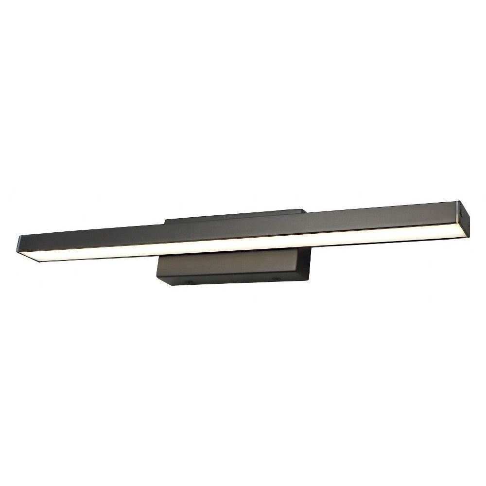 Kinkiet John nad lustro czarny LED 1x12W 930lm IP44 Rabalux