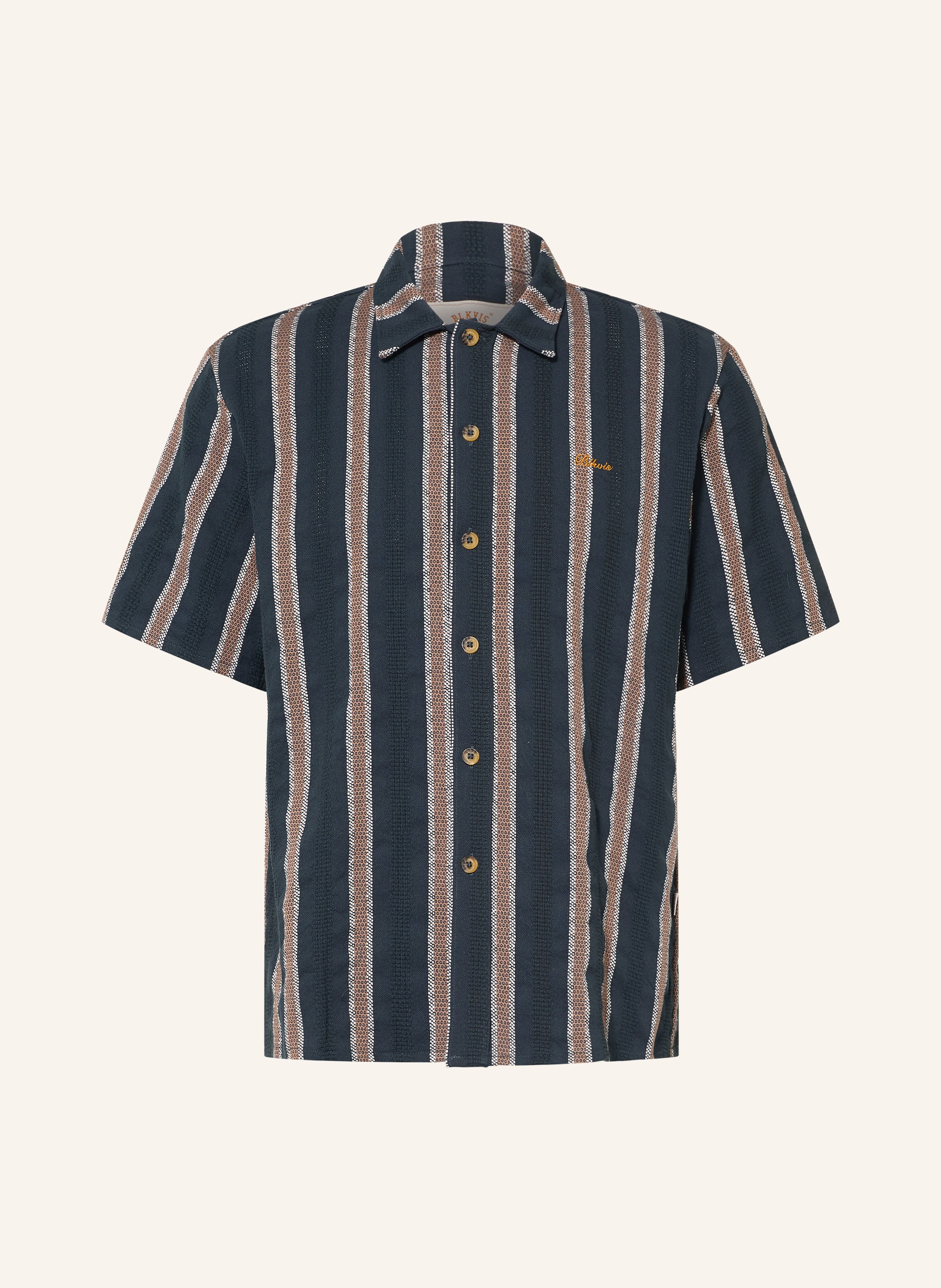 BLKVIS Kurzarm-Hemd Comfort Fit