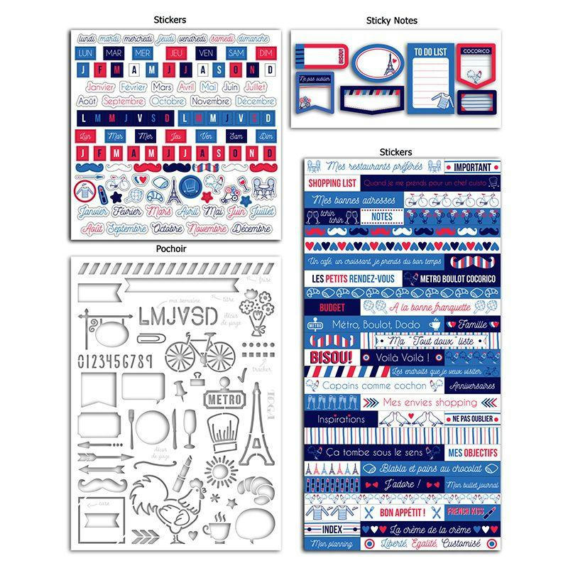 - Set de personnalisation bullet journal frenchy