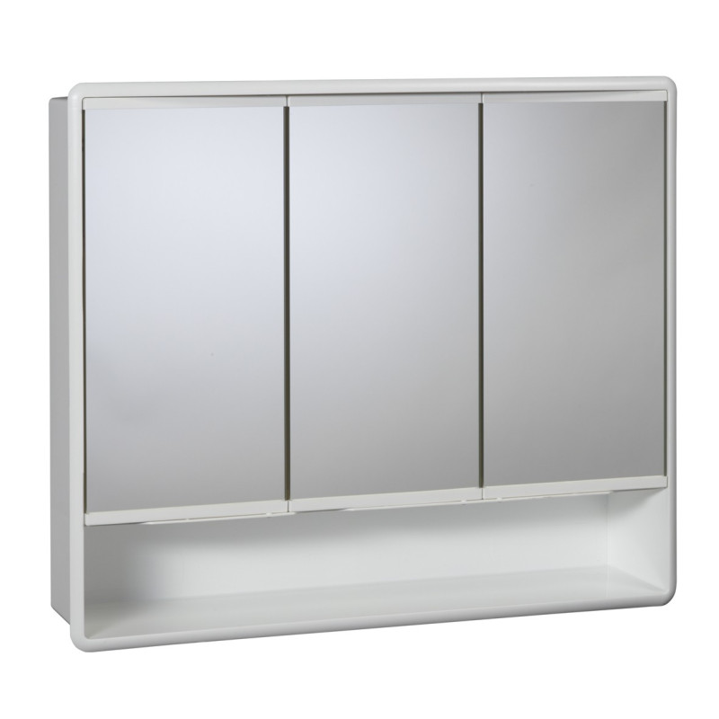 Armoire de toilette Lymo blanche 58 cm GALEDO