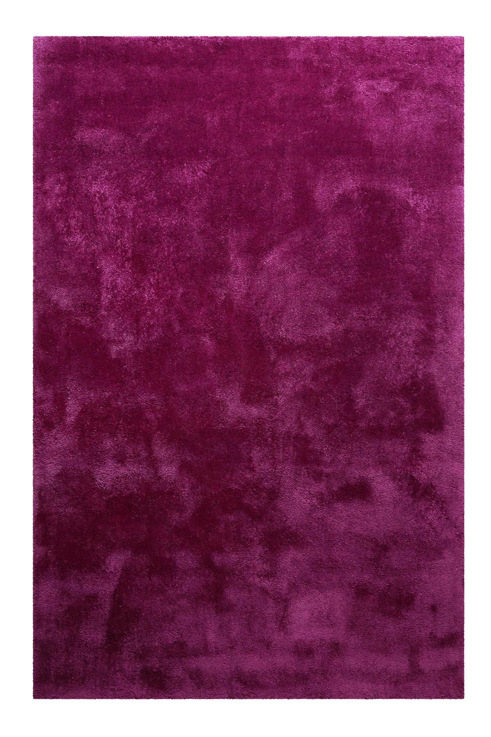 PISA - Tapis en microfibre dense fuchsia foncé 120x170 cm