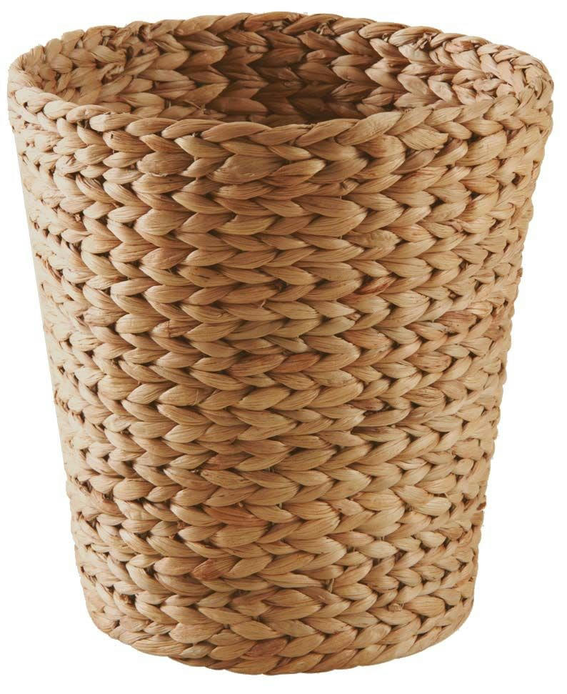 - Corbeille à papier en jacinthe