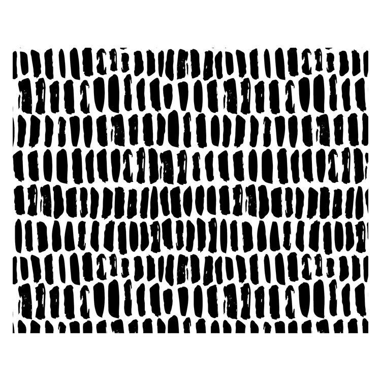 NINA - Poster en papier noir et blanc 50x40 cm