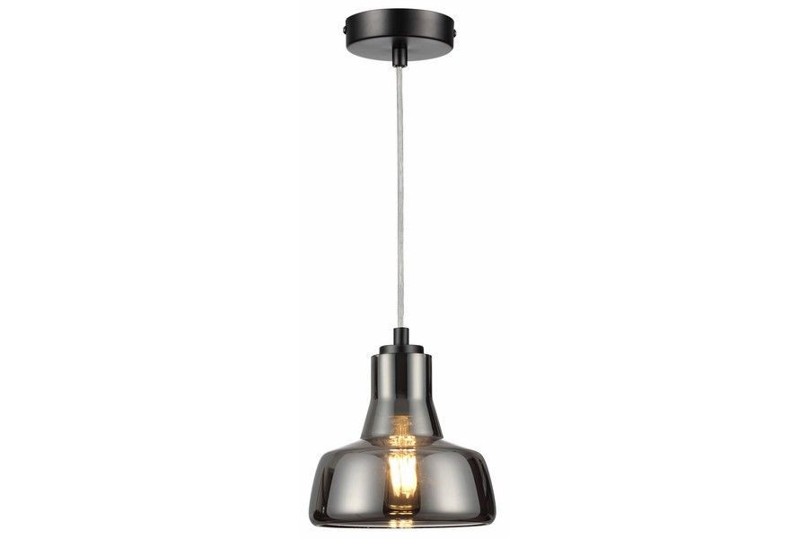 Lampa wisząca chromowana Haga 1xE27x40W wym: 120x16,5x16,5 cm Reality