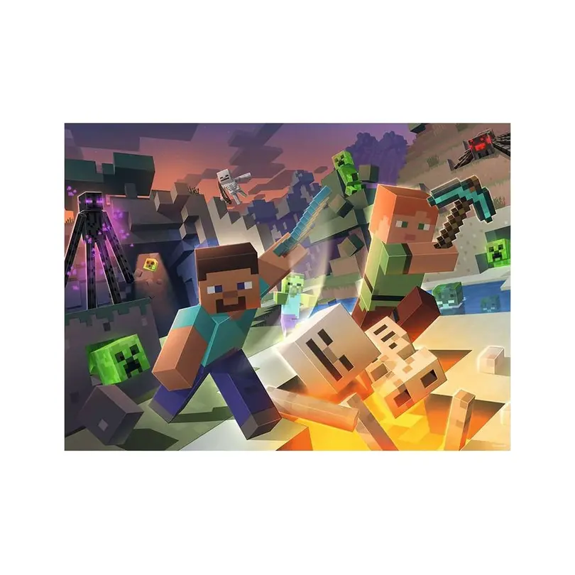 Puzzle 100-teilig Minecraft