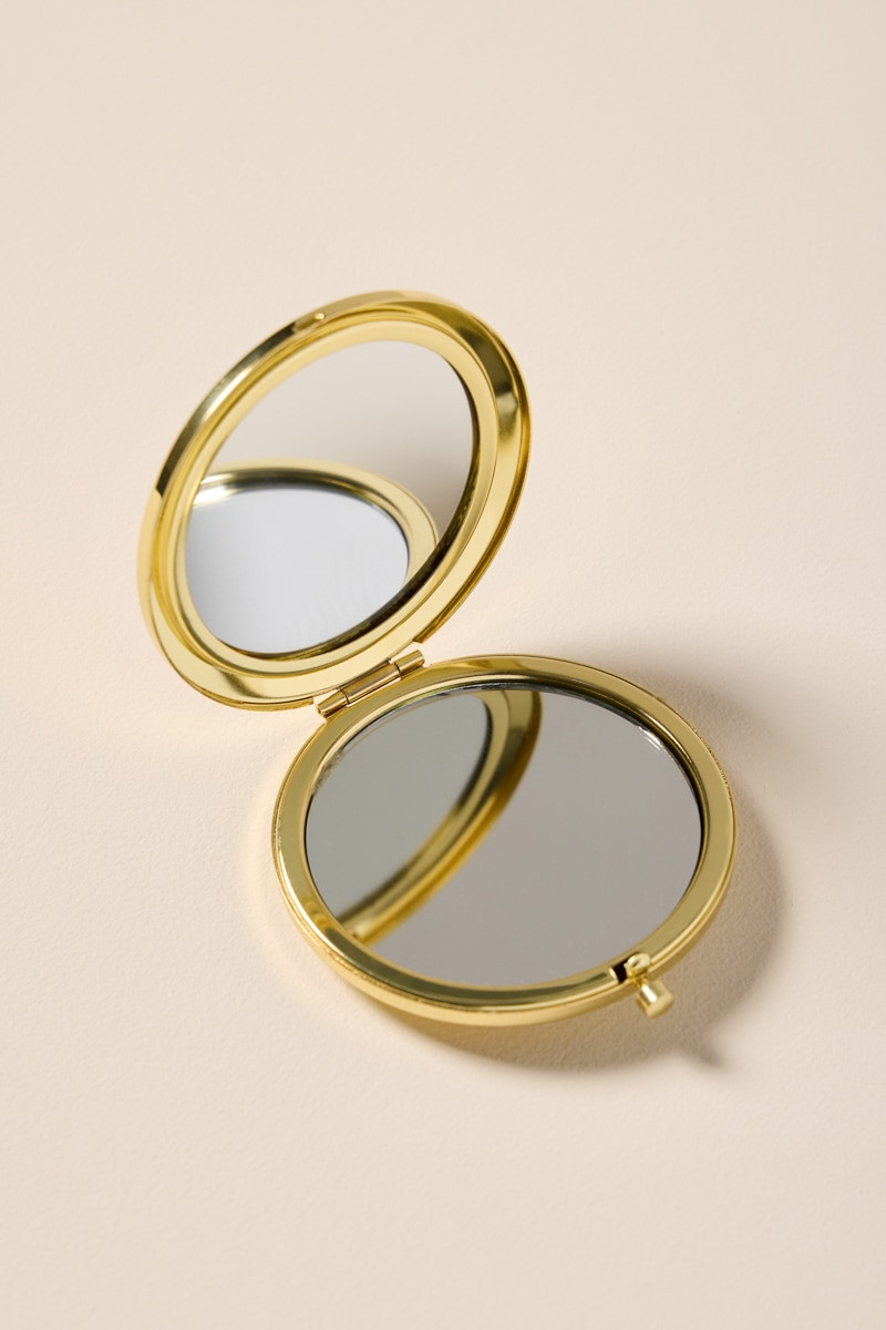 Rose Bow Compact Mirror
