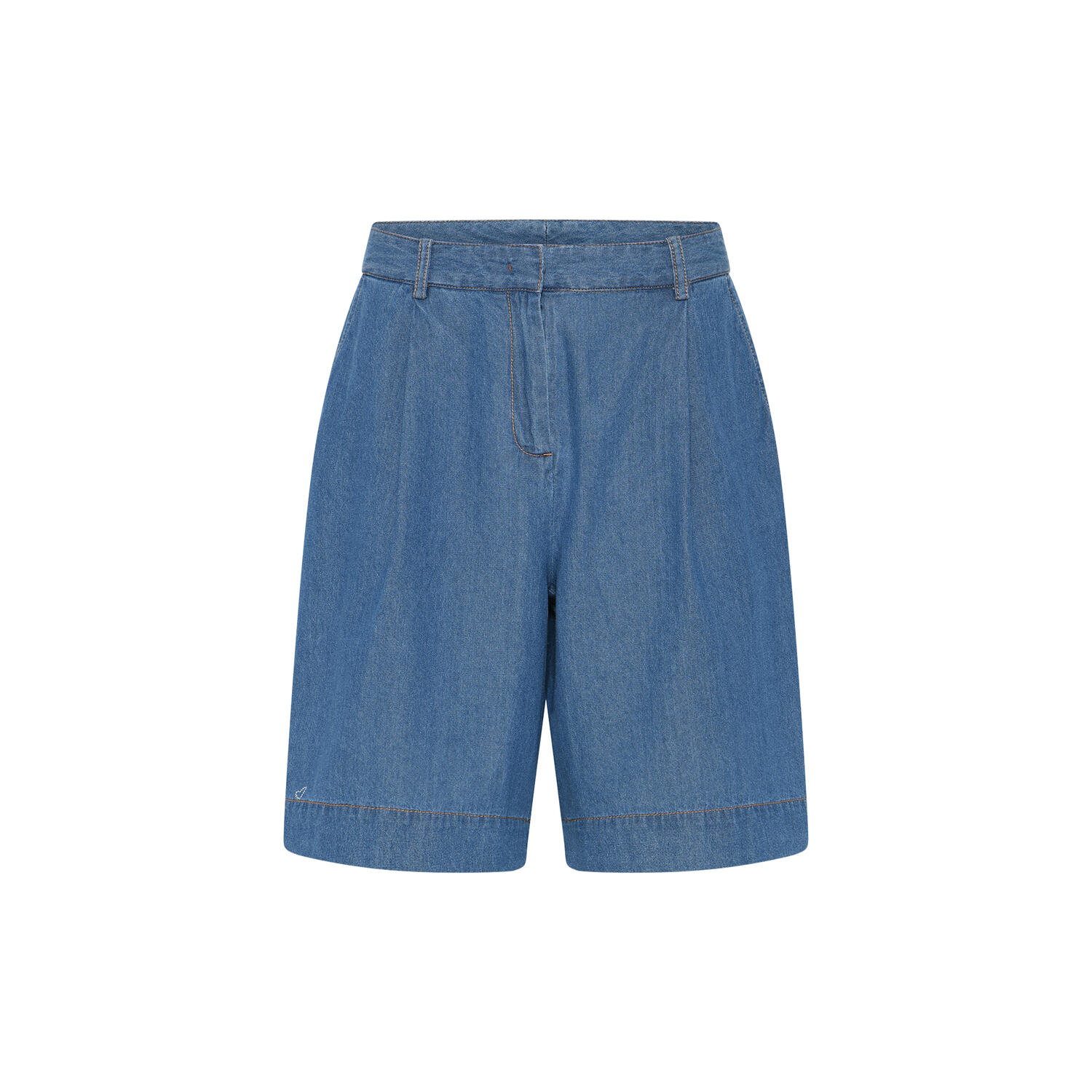469HMNemi denim shorts, steel blue