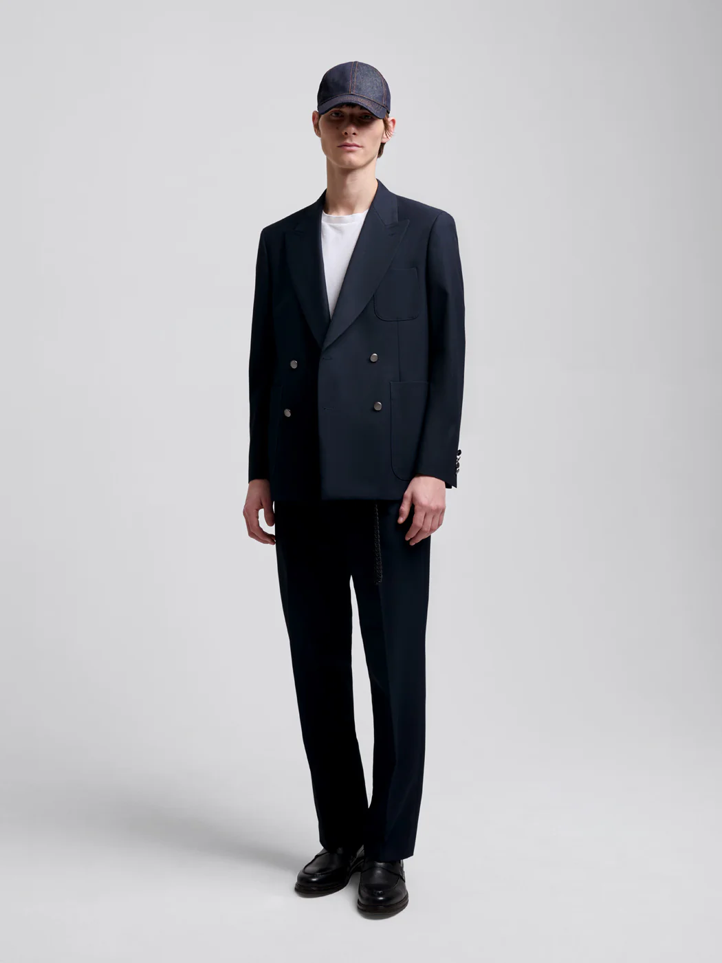 Veste de costume croisée - L'atelier