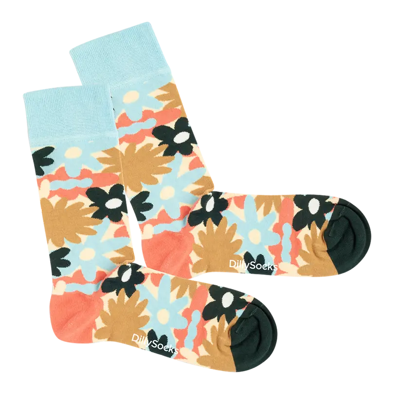 Socken Flower Party