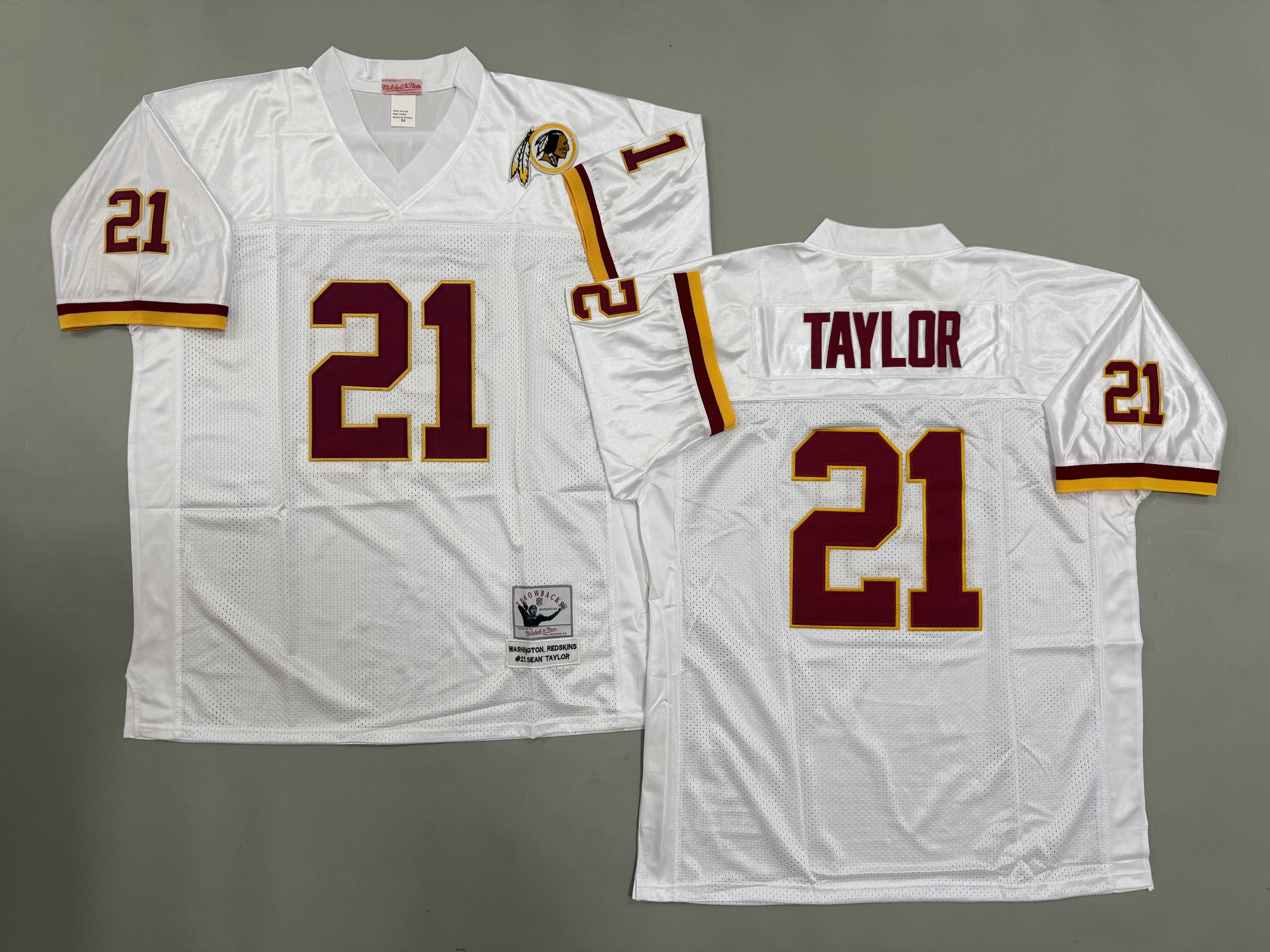 Sean Taylor Washington Redskins Authentic Throwback Retired Player Jersey