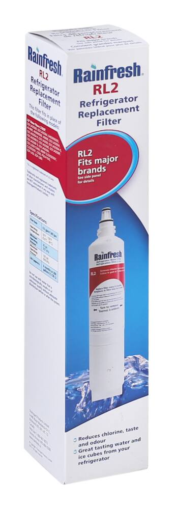 Rainfresh RL2 Fridge Replacement Water Filter for LG Fridges