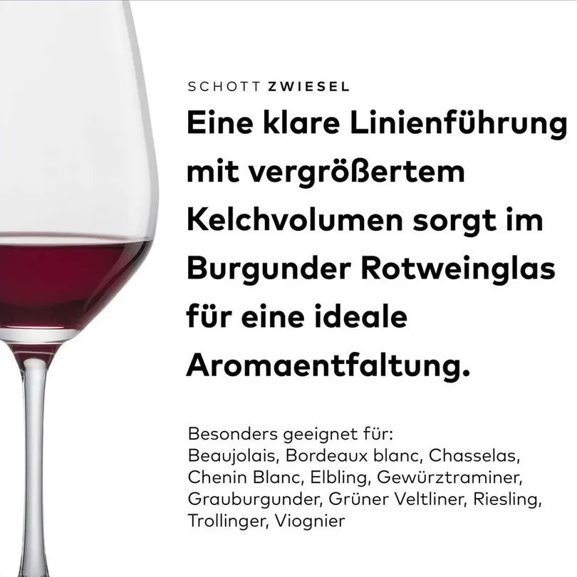 Weissweinglas 4er-Set Forté