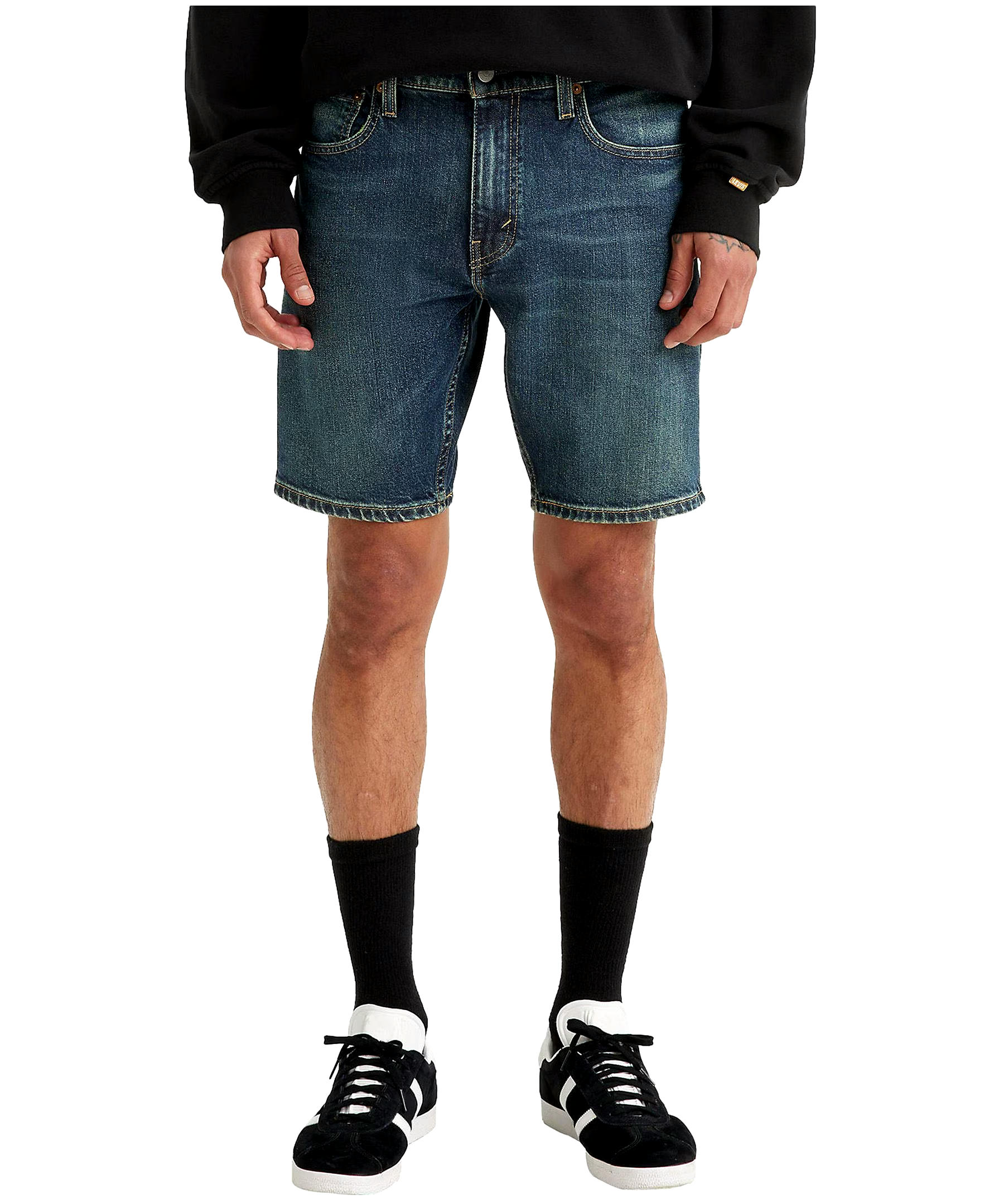 Levi's Men's 412 Mid Rise Slim Fit Born This Way Shorts