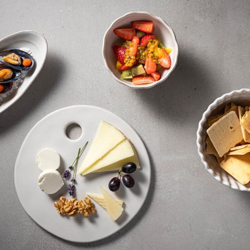 Costa Nova Costa Nova Aparte White Round Urchin Bowl 184mm / 950ml