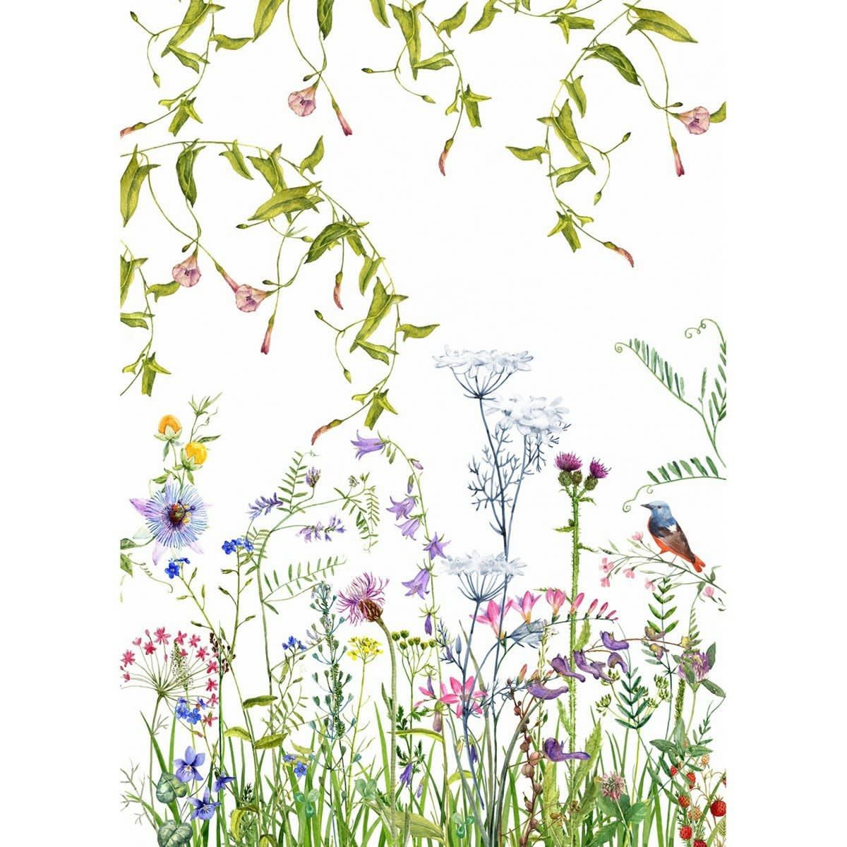 VOLUBILIS - Papier peint panoramique en papier multicolore 192x270