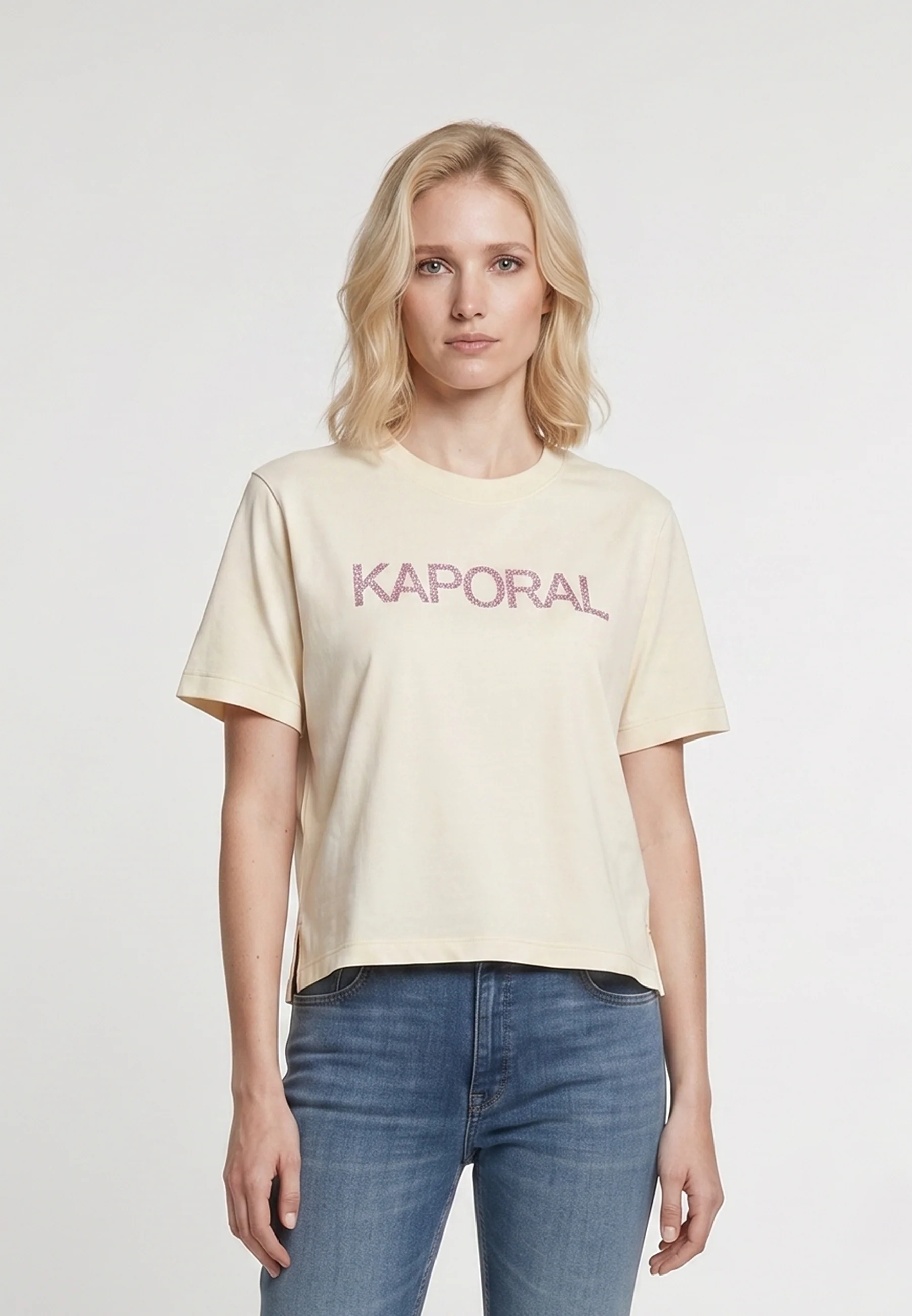T-shirt crème KIPPA