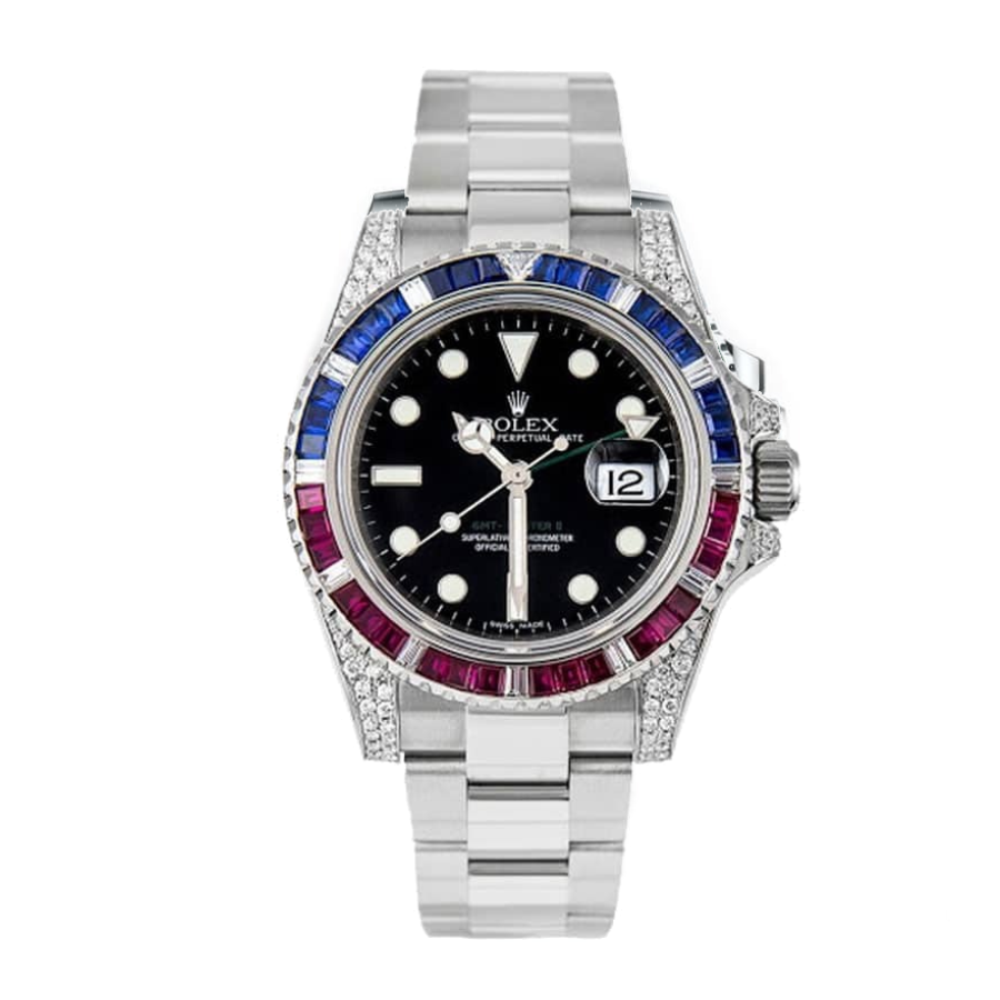 RolexGMT Master 116718LN “Diamond Bezel” Ultra Clone 1:1