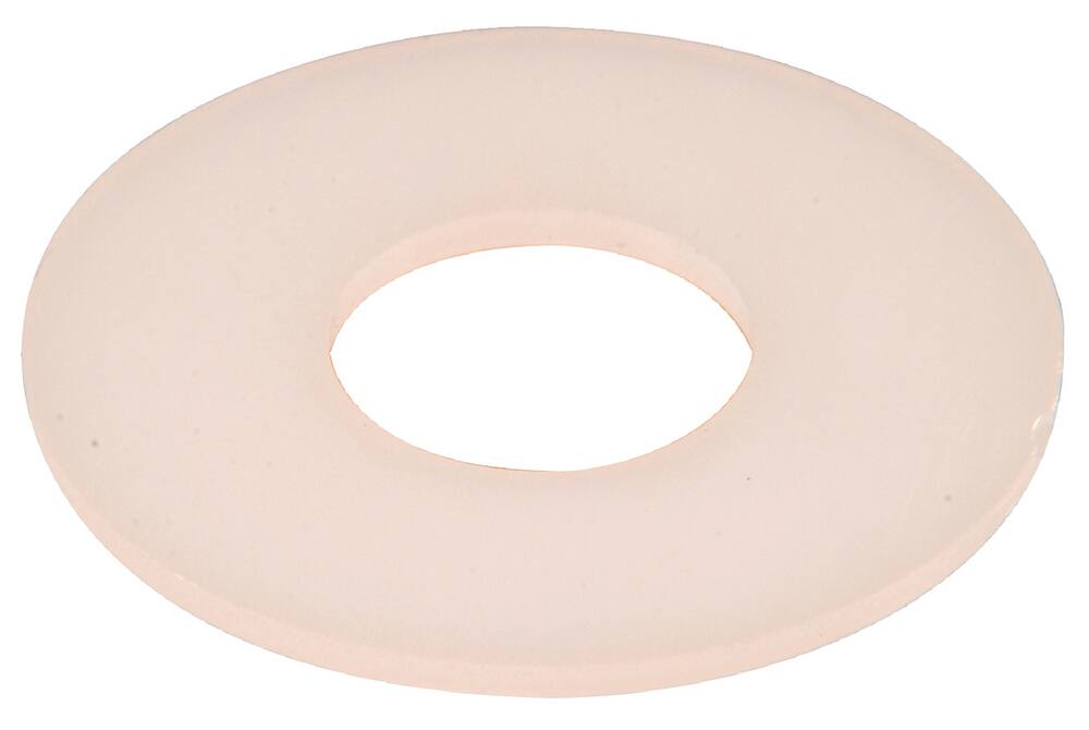 Hillman Nylon Flat Washers, White, Assorted Sizes