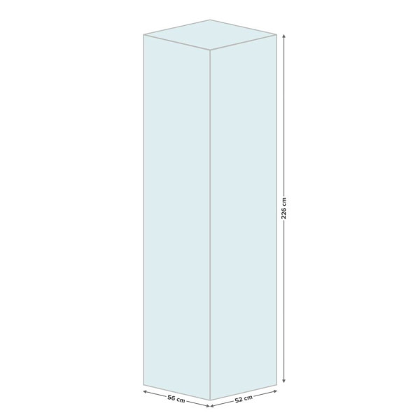 Pokrowiec Na Ogrzewacz Gazowy 56X52X226 Cm