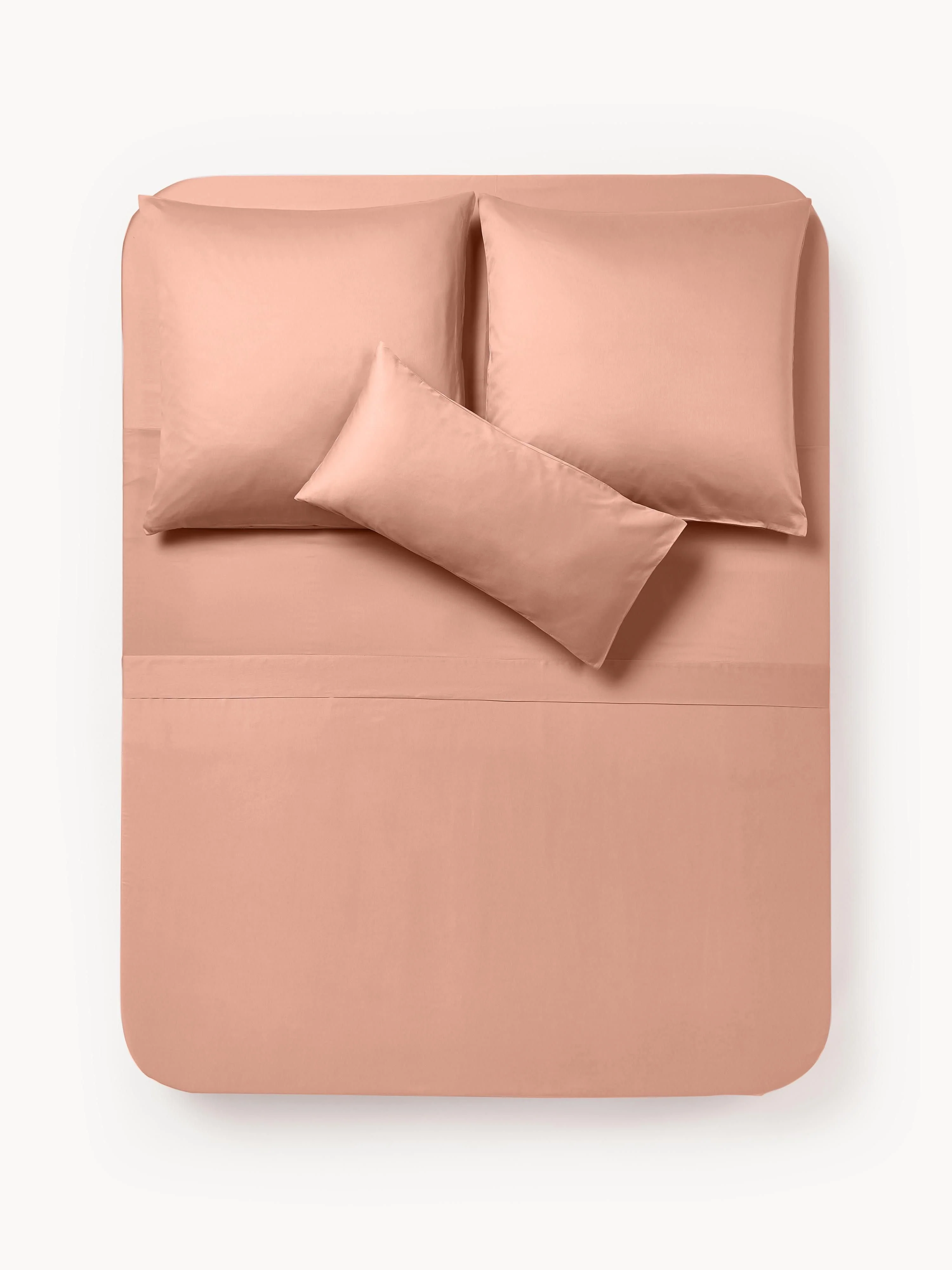 Baumwollsatin-Betttuch Comfort
