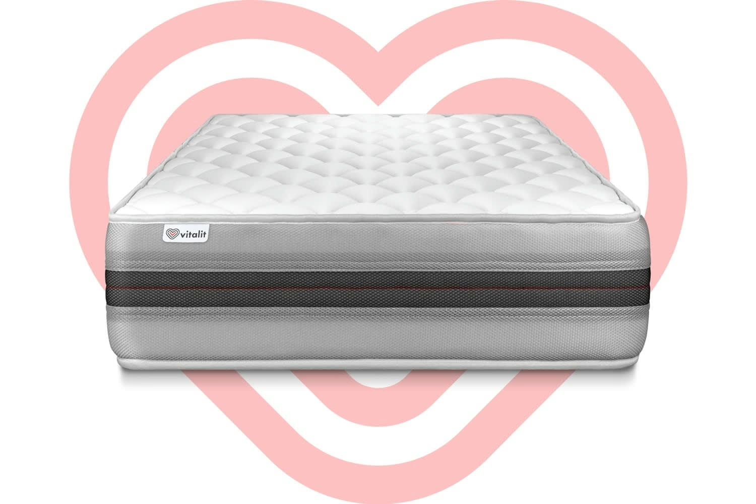 VITALMEMO BACK - Matelas Mousse polyuréthane à mémoire de forme 90x190