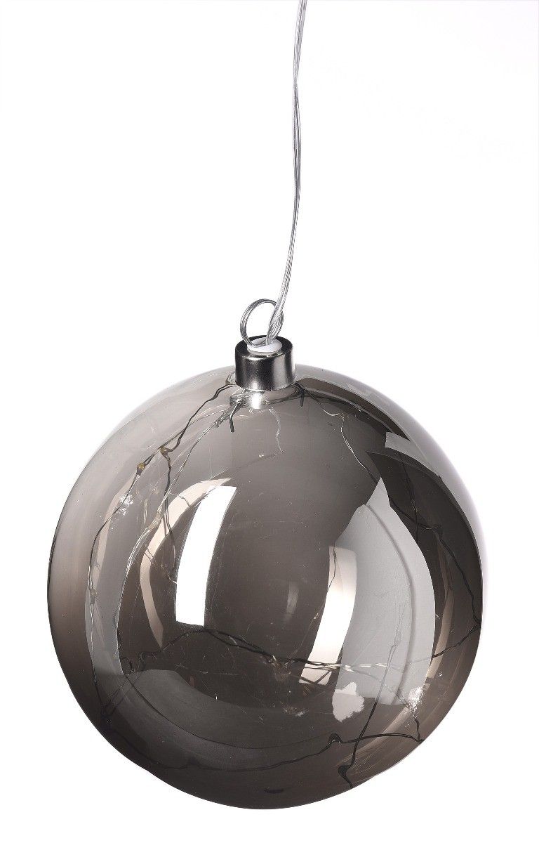 Szara bombka LED 15cm