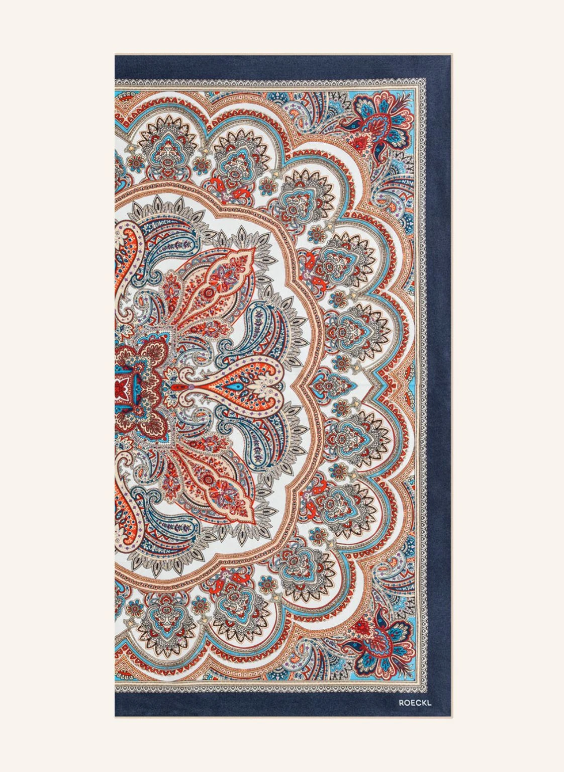 ROECKL Seidentuch FINE PAISLEY