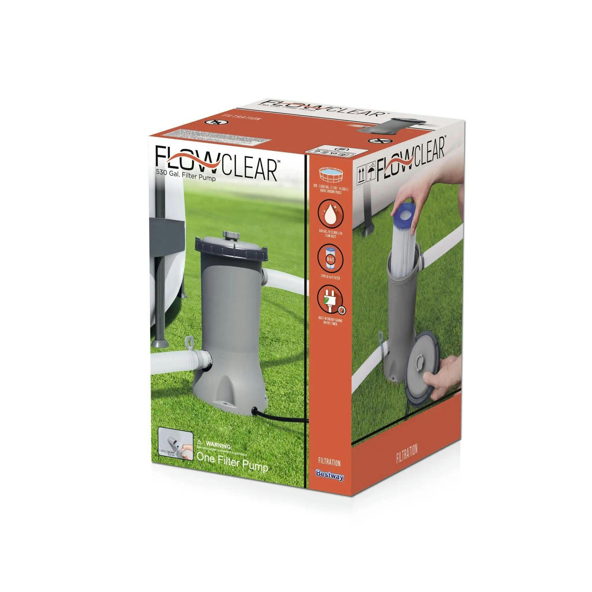 Hydro-Force Pool Simple-Set Pump, Small