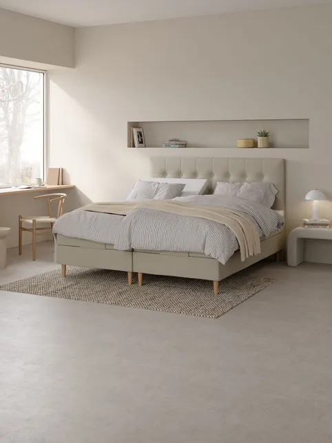 Sengegavl 90x124cm NISA sand-91