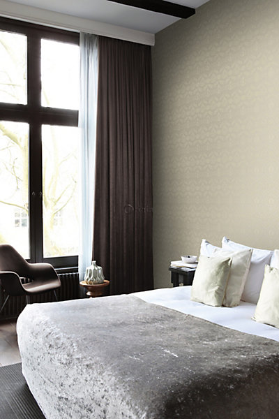 Origin Wallcoverings papier peint ornement bronze brillant 53 cm x 10.05 m